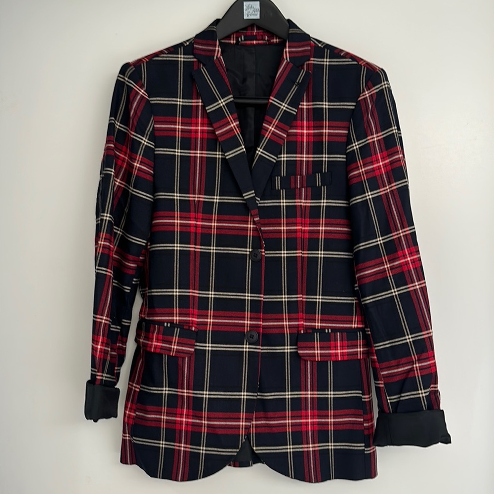 Topman Plaid Jacket - image 1
